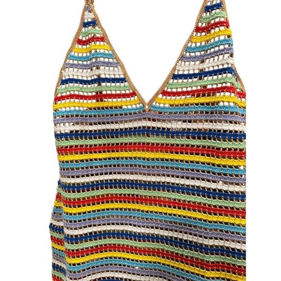 MYBEACHYSIDE Striped Mini Dress - Size S - NWT - Picture 3 of 4